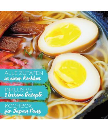 Miso Ramen Cooking Set - 10-Piece DIY Kit for Authentic Japanese Noodle Soup (6 Servings) | Perfect Gift Idea - Buy Online on GoSupps.com