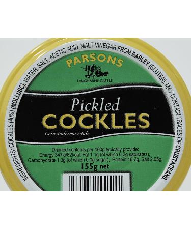 Parsons Welsh Pickled Cockles 155g - Buy Online on GoSupps.com