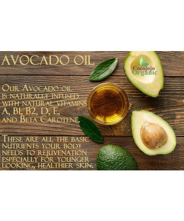 AVOCADO OIL - Cold Pressed Partially Filtered 8 oz Pure Seed Oil Extra Virgin Unrefined Moisturizer - Buy Online on GoSupps.com
