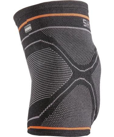 Shock Doctor Knee Support Sleeve - Large Compression Sleeve for Arthritis Pain Relief and Patella Alignment - Includes Gel Buttress - Men & Women (1 Unit) - Buy Online on GoSupps.com