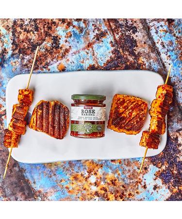 Belazu Rose Harissa 170g (5.99 oz) - Authentic Spicy Red Pepper Paste - Pack of 1 - Buy Online on GoSupps.com