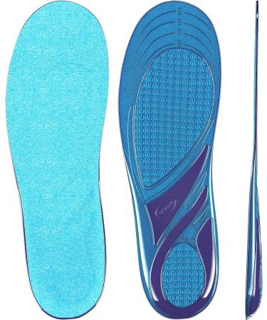 Dr. Scholl's ULTRA THIN Massaging Gel Insoles - 30% Thinner for Comfort in Dress Shoes - Women's 6-10, Men's 8-13 - Buy Online on GoSupps.com