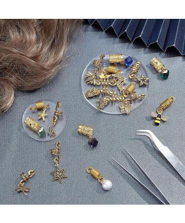 NBEADS 36 Pcs Animal Theme Hair Jewelry for Braids - Butterfly Dreadlock Accessories, Hair Cuffs, Beads, Pendants, Loc Jewelry, Charms, Clips for Braids Decoration - Buy Online on GoSupps.com