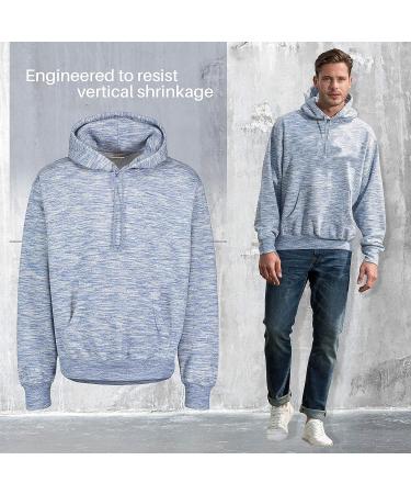 MV Sport Cool Fleece Hoodie - Heavyweight Men's Sweatshirt in Black XXL - Buy Online on GoSupps.com
