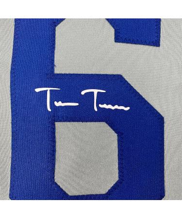 Autographed Trea Turner LA Grey Laser Auto Baseball Jersey | Men's XL - Buy Online on GoSupps.com