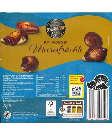 Schokoliebe Belgian Seafood 250g - Premium International Delicacy | Shop Now - Buy Online on GoSupps.com