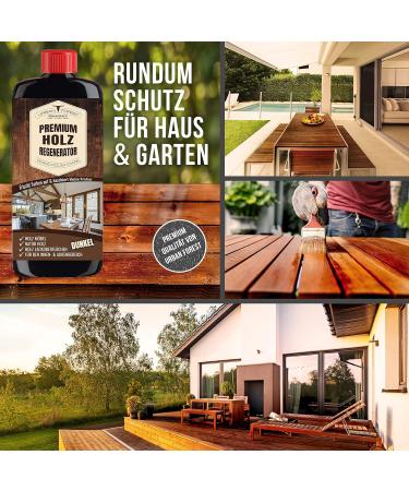 Premium Dark Wood Care: Urban Forest Furniture Polish & Oil for Indoor/Outdoor Maintenance | 500ml - Buy Online on GoSupps.com