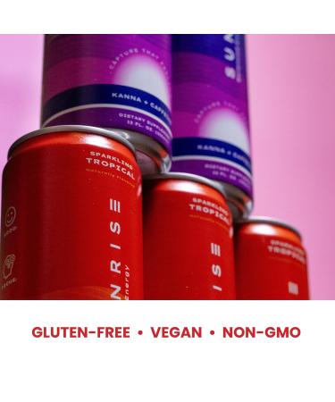 Kanna Extract Energy Drink | Kanna L-Theanine Ashwaganda Blend To Uplift Mood Calm & Focus | 100 mg Organic Caffeine | 28 Cal No Artificial Sweeteners 12 oz (Wild Berry- 4 Pack) - Buy Online on GoSupps.com