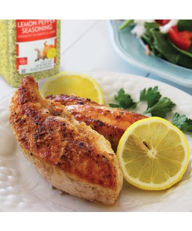 Lawry's Lemon Pepper Seasoning 20.5 oz - Fresh Flavor for Vegetables, Fish, Seafood - 1.28 lb Container - Buy Online on GoSupps.com