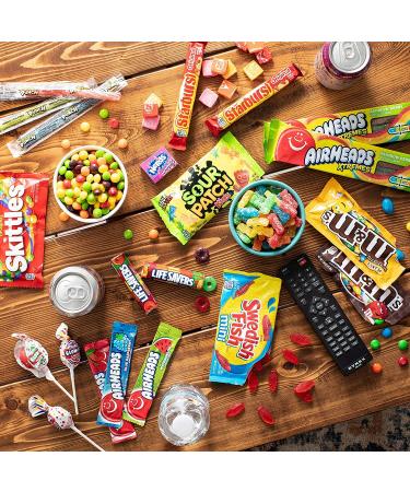 The Care Crate Ultimate Candy Snack Box Care Package - 40 Piece Variety Pack | Includes 20 Full Size Candies: Starburst, Skittles, Twizzlers & More - Buy Online on GoSupps.com