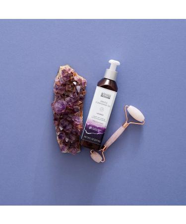 Aura Cacia Lavender Cleansing Oil - Gentle 8 fl oz (237 ml) | Natural Skincare - Buy Online on GoSupps.com