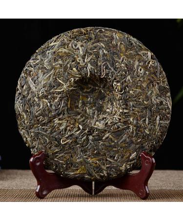 2021 Yi Wu Raw Puerh Tea Cake 357g - Natural & Aged Sheng Pu Erh Tea from Yunnan (12.6oz) - Buy Online on GoSupps.com