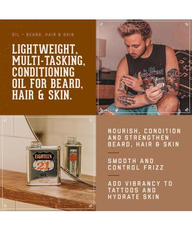 18.21 Man Made Men's Book of Good Grooming Gift Set Volume 5 - Noble Oud + Oil | Premium International Shipping - Buy Online on GoSupps.com