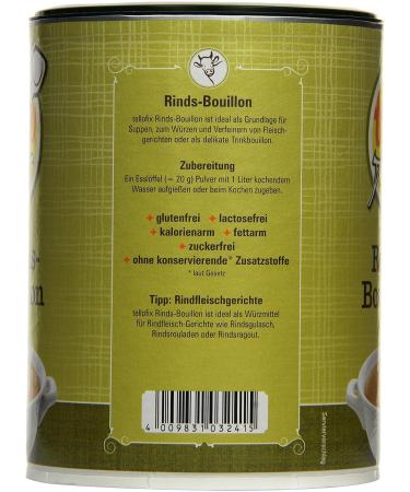 Tellofix Beef Bouillon - Versatile Low-Calorie Meat Broth 540g - Universal Seasoning for Delicious Dishes - Buy Online on GoSupps.com