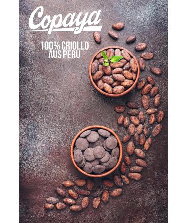 Copaya Organic Cocoa Mass - Raw Food Quality Peruvian Cocoa Paste (3 x 1000g) | Premium Criollo Beans - Buy Online on GoSupps.com