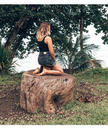 Bluecony Meditation Bench - IKUKO Original Portable Seiza Seat - Dark Walnut Standard Height - Prana Yoga - 2 Colors - Handmade Wooden Kneeling Ergonomic Bench - Buy Online on GoSupps.com