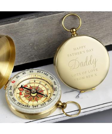 Custom Engraved Coordinate Compass - Personalised Keepsake Gift - Buy Online on GoSupps.com