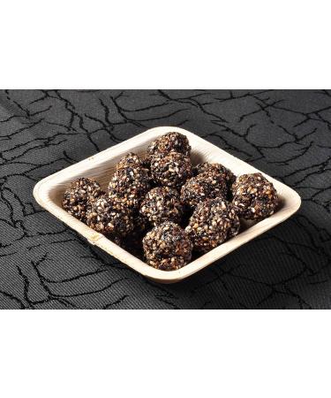 Eco Friendly Disposable Leaf Bowls- 3" Square Bowls| Pack of 25 25 3" Square Bowls - Buy Online on GoSupps.com