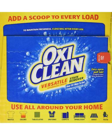 OxiClean Versatile Stain Remover 11 lbs - 195 Loads | Effective Stain Treatment for All Fabrics - International Shipping Available - Buy Online on GoSupps.com