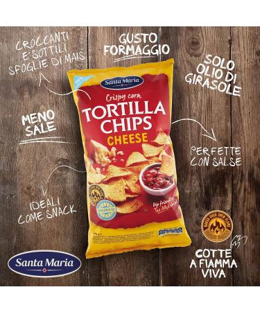  Santa Maria Santa Maria Tortilla Chips Cheese 475G - Buy Online on GoSupps.com