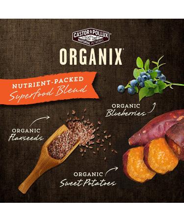 Castor & Pollux Organix Grain Free Organic Senior Dog Food - 4lb Bag - Buy Online on GoSupps.com