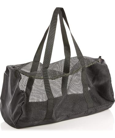 Innovative Scuba Mesh Duffle Gear Bag | Medium Size for Diving, Snorkeling, Swimming, Beach & Sports | BG0271 Black/Blue - Buy Online on GoSupps.com