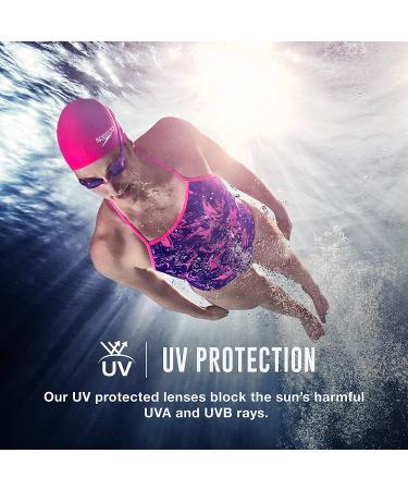 Speedo Women's Mirrored Vanquisher 2.0 Aqua Swim Goggles | Buy Online - Buy Online on GoSupps.com