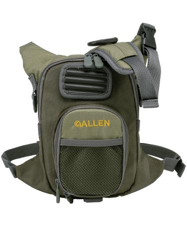 Allen Fall River Fishing Chest Pack Olive
