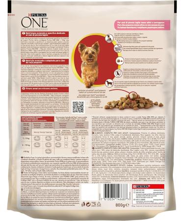 Purina One Mini 10 kg Weight Control Dry Food for Small Dogs Rich in Turkey with Rice 800 g - Buy Online on GoSupps.com