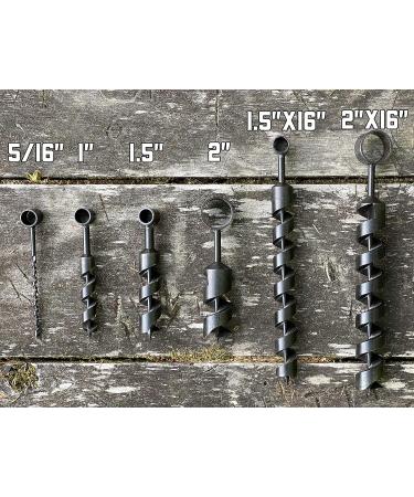 Scotch Eye Wood Auger Drill Bit for Bushcraft & Camping - Hand Auger for Backpack Gear - Buy Online on GoSupps.com