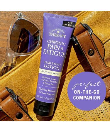 Village Naturals Therapy Chronic Pain & Fatigue Hand & Body Lotion 2 fl oz - Pack of 6 - Buy Online on GoSupps.com