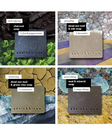 Handmade Natural Soap Set with Sisal Bag - 4 Shower Soaps for Men | Personal Hygiene & Care - Buy Online on GoSupps.com