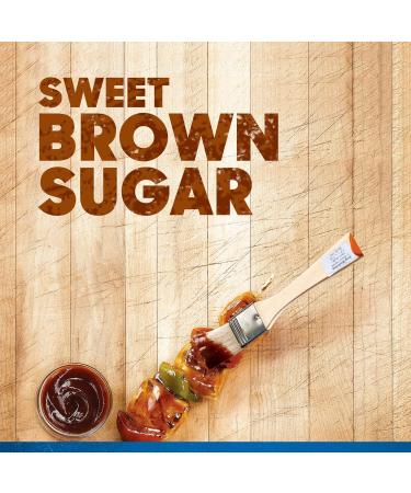 Kraft Sweet Brown Sugar Slow-Simmered Barbecue BBQ Sauce 18 oz Bottle (Pack of 2) Bundle With a Snack Scout Basting Brush - Buy Online on GoSupps.com