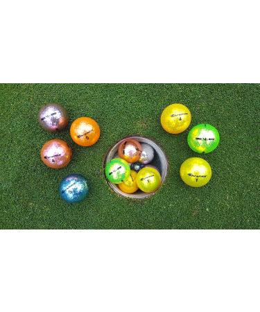 Chromax Metallic M5 Colored Golf Balls (Pack of 6) - Assorted Colors - Buy Online on GoSupps.com