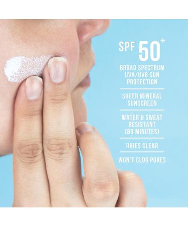 BLUE LIZARD Sport Spray Sunscreen SPF 50+ 5 Fl Oz & Sheer Face Lotion - SPF 50+ 1.7 Oz & Mineral Sunscreen Stick 0.5 oz - Buy Online on GoSupps.com