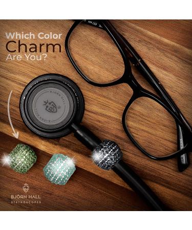 Blue Moon Crystal Stethoscope Charm for Nurse Vet RT | Fits Littmann Classic III | Bling Stethoscope Accessory - Buy Online on GoSupps.com