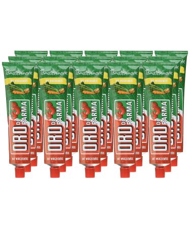 Buy ORO di Parma Tomato Paste with Seasonal Vegetables - 15 x 200g Tubes - Premium Italian Quality for International Shipping - Buy Online on GoSupps.com
