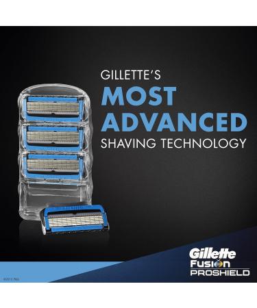 Gillette Fusion Proshield Chill Razor Blade Refills 4 count - Buy Online on GoSupps.com
