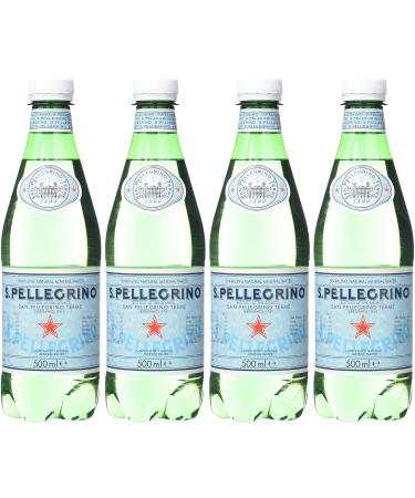 Buy San Pellegrino Sparkling Natural Mineral Water 4 x 500 ml - Refreshing Italian Mineral Water - International Shipping Available - Buy Online on GoSupps.com