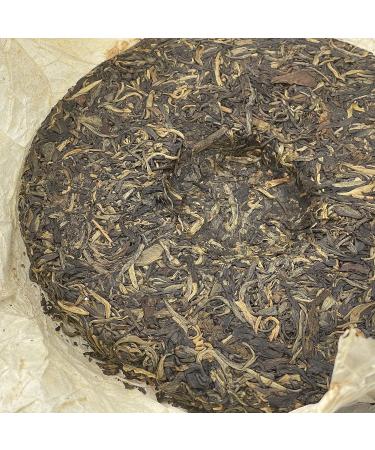 Pu-erh tea 2006 Xishuangbanna Yiwu Organic Green Cake 400g Raw - Buy Online on GoSupps.com