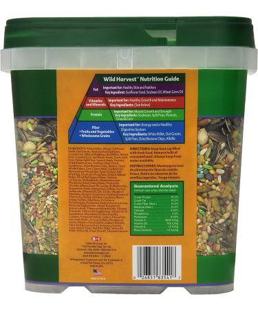 Wild Harvest WH-83541 Cockatiel Diet 4.5lb - Advanced Nutrition for Health & Vitality - Buy Online on GoSupps.com