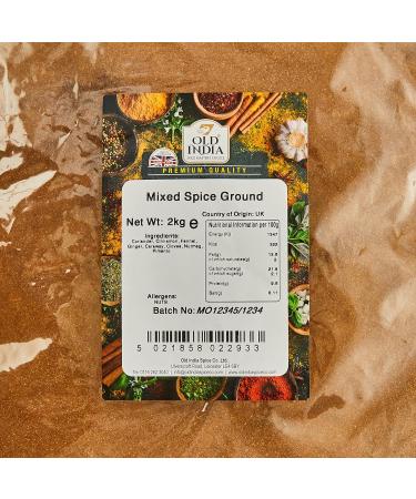 Old India Mixed Spice Ground 2kg - Authentic Blend for Flavourful Dishes | Pack of 1 - Buy Online on GoSupps.com