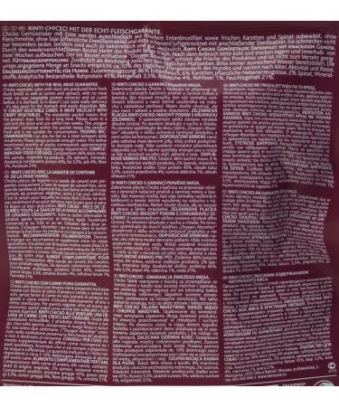 RINTI Chicko Plus Vegetable Tarts with Duck - 12x80g | Premium International Pet Treats - Buy Online on GoSupps.com