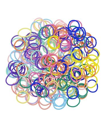 200 Pack Colorful Hair Ties for Baby Girls and Toddlers - Hair Elastics Ponytail Holders for Kids' Accessories - Buy Online on GoSupps.com