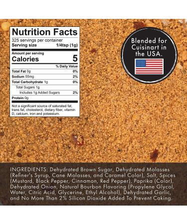 Cuisinart CGSS-780 Bourbon Molasses BBQ Seasoning - 11.5 OZ (325g) - Buy Online on GoSupps.com