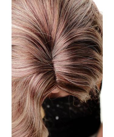 WIG ME UP GFW2471-99JT613E Ladies Wig - Brown Streaked with Light Blonde Tips Gently Curled Middle Parting - Buy Online on GoSupps.com