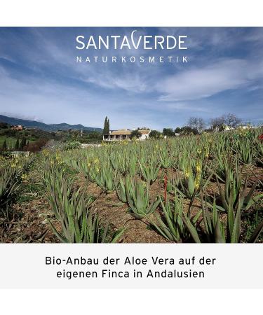 Santaverde Aloe Vera Gel Pure | Light Moisturizing Facial & Body Gel | Anti-Inflammatory & Calming | Fragrance-Free for All Skin Types | 100% Vegan | 50ml - Buy Online on GoSupps.com