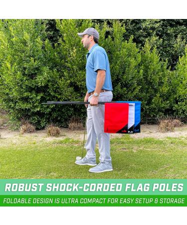 GoSports Golf Flags 3 Pack - Ideal for Practice and Family Golf Games - Buy Online on GoSupps.com