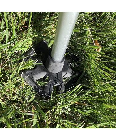 MDUB Medical All Terrain Tips - Heavy Duty Crutch Tips - Sand, Snow, Dirt, Rain - 3/4 Inch, Black - Buy Online on GoSupps.com