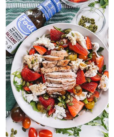 Fody Foods Balsamic Vinaigrette Salad Dressing - Low FODMAP, Gut Friendly, IBS Friendly - Gluten Free, Lactose Free, Non GMO - Buy Online on GoSupps.com